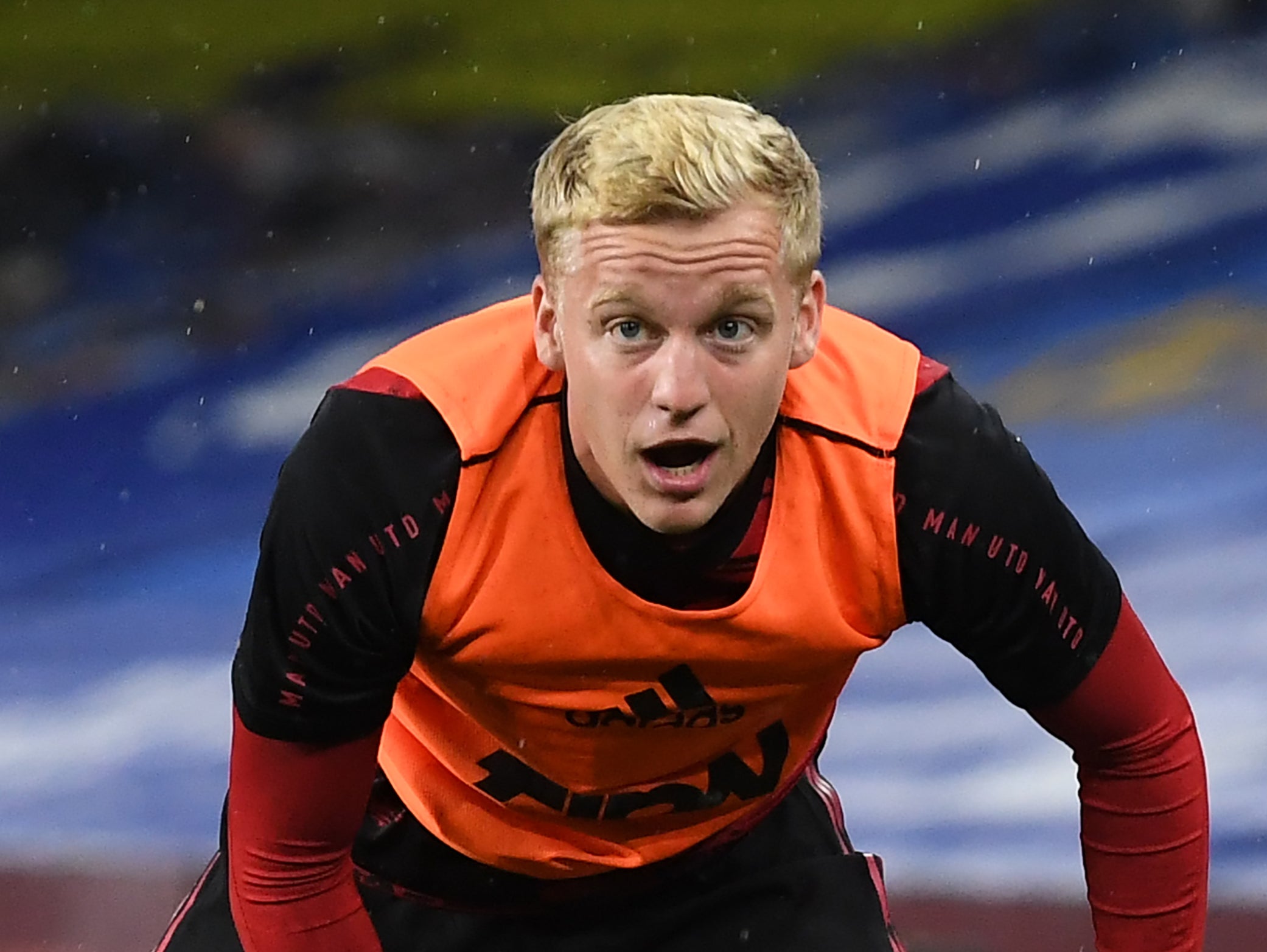 Manchester United midfielder Donny van de Beek