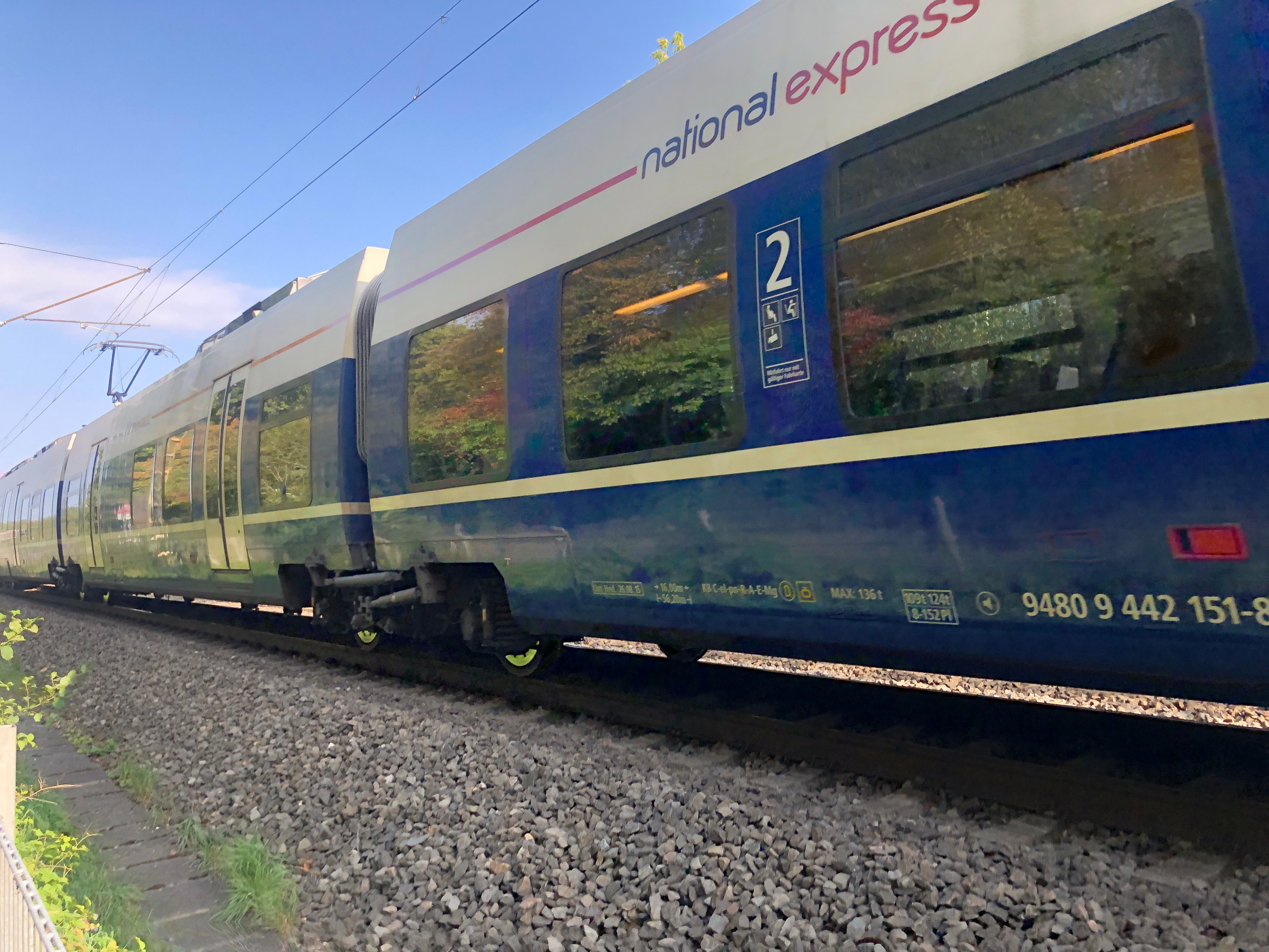 Saving grace: National Express (shown here running a train in Germany) has extended coachcards for UK bus travellers