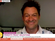 Dominic West says he ‘leapt with joy’ over Trump coronavirus diagnosis