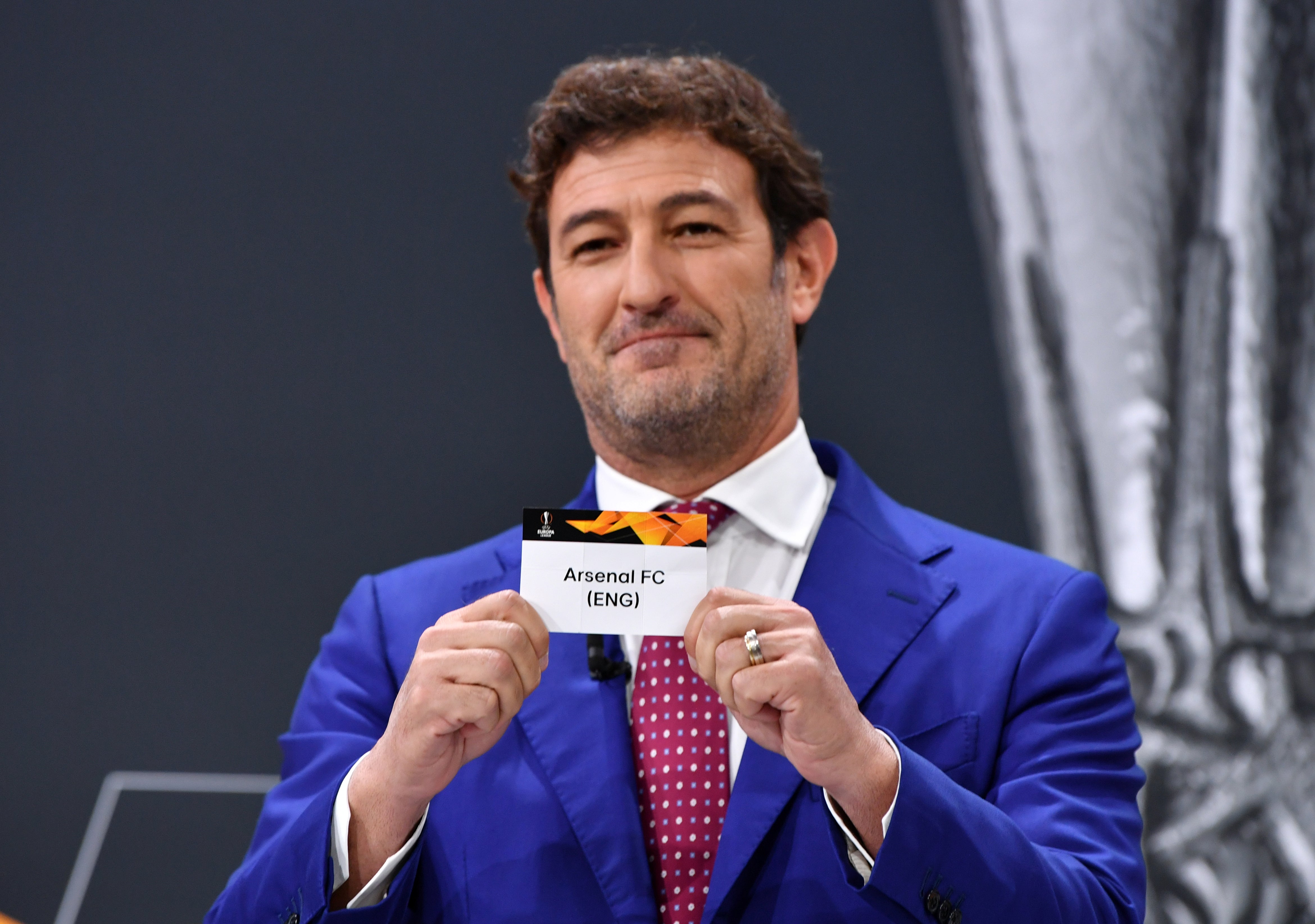 Ciro Ferrara draws Arsenal into Group B of the Europa League alongside Rapid Wien, Molde and Dundalk