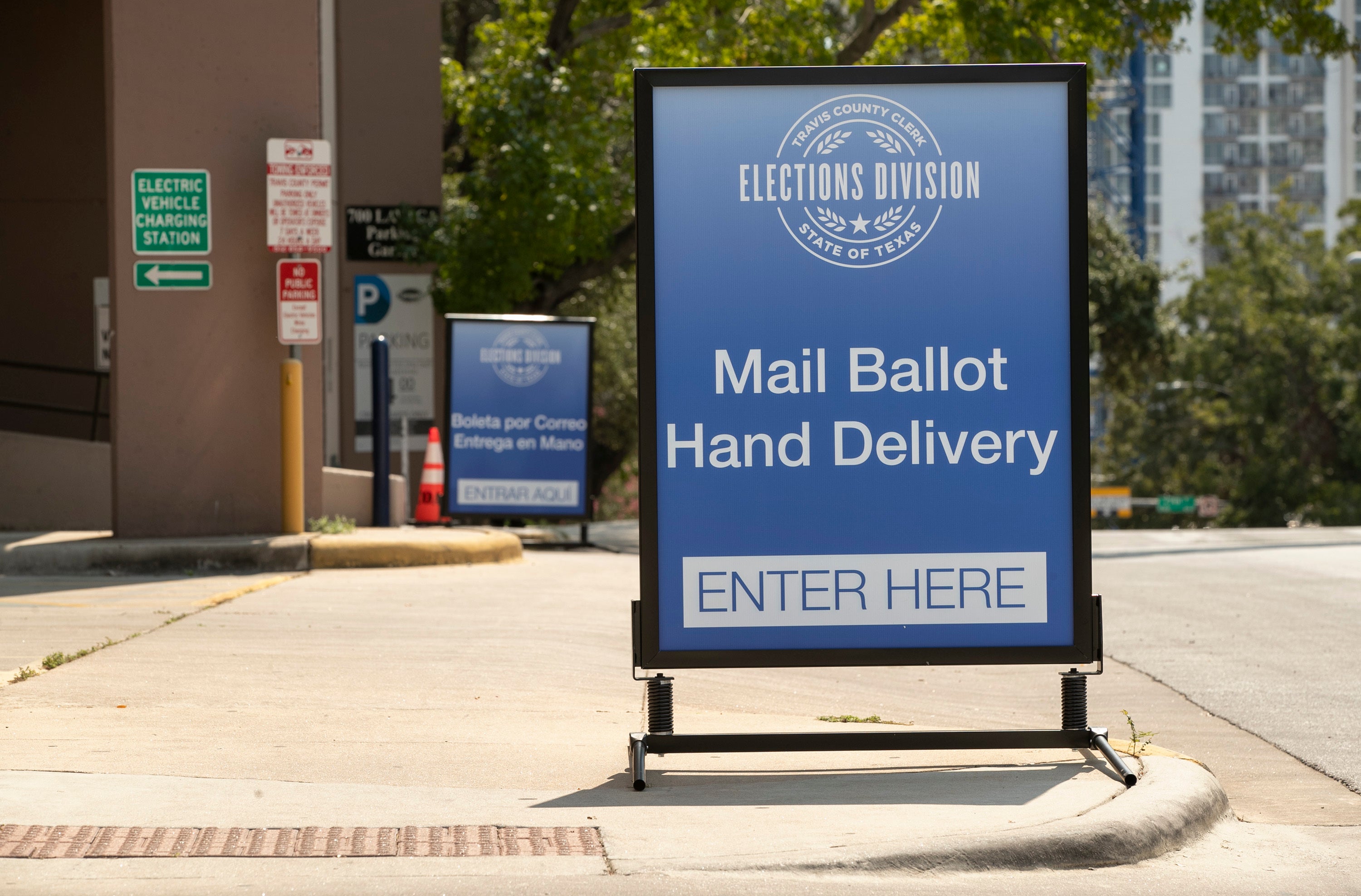 Election-2020-Texas-Voting