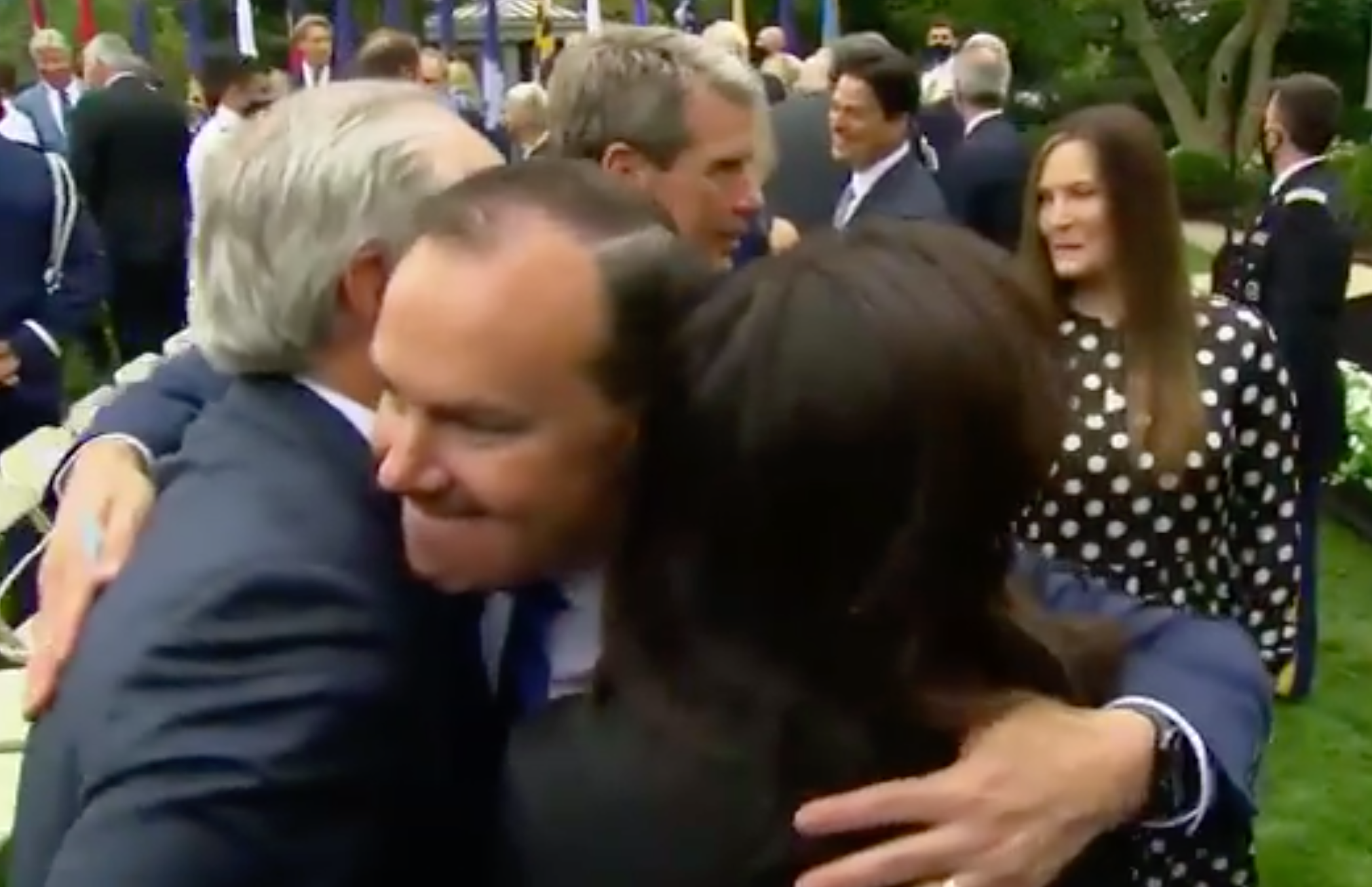 White House not tracing potential super spreader Rose Garden ceremony