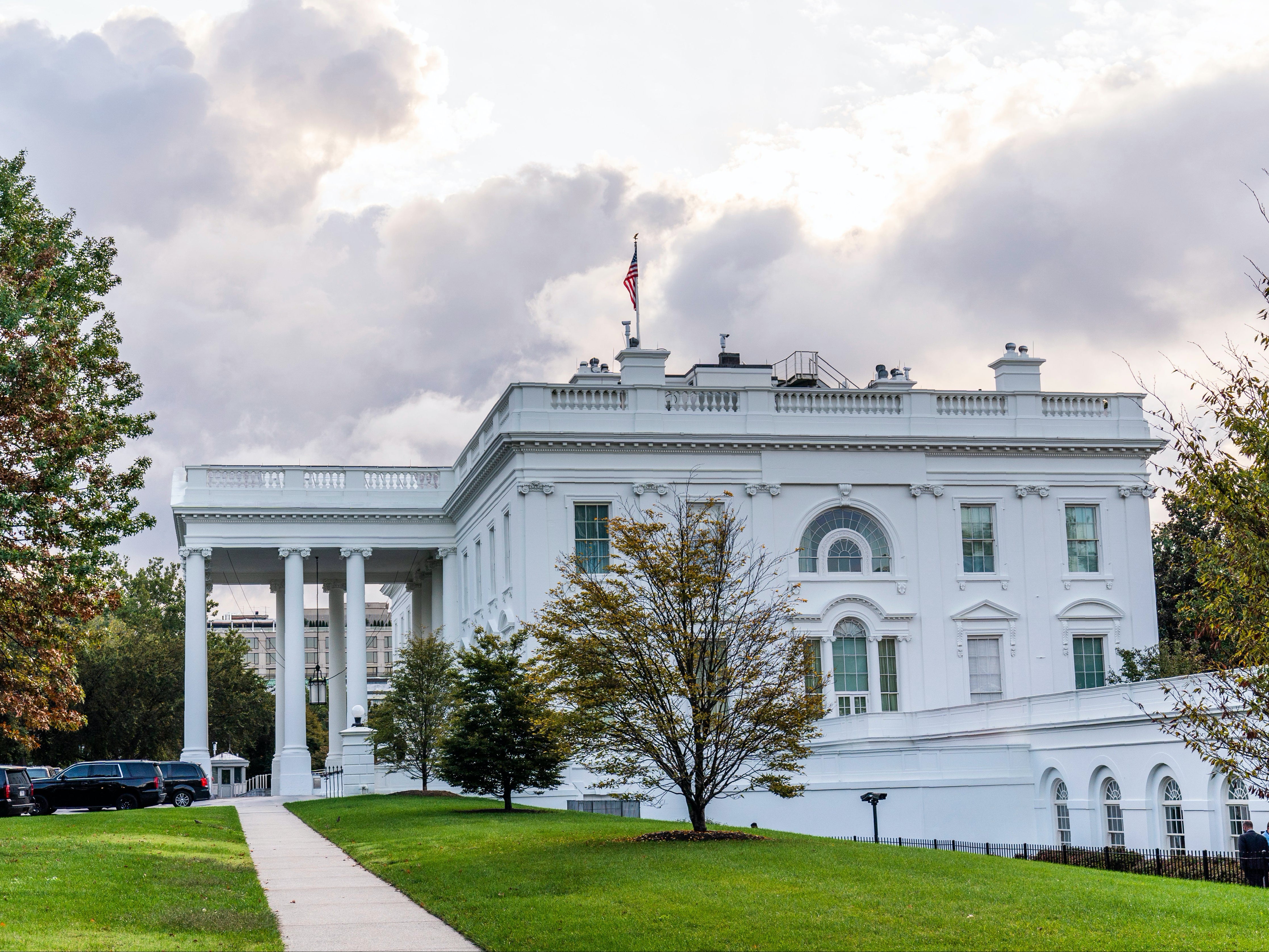 Donald Trump was quarantining in the residence on the second floor of the White House on Friday after testing positive for coronavirus.