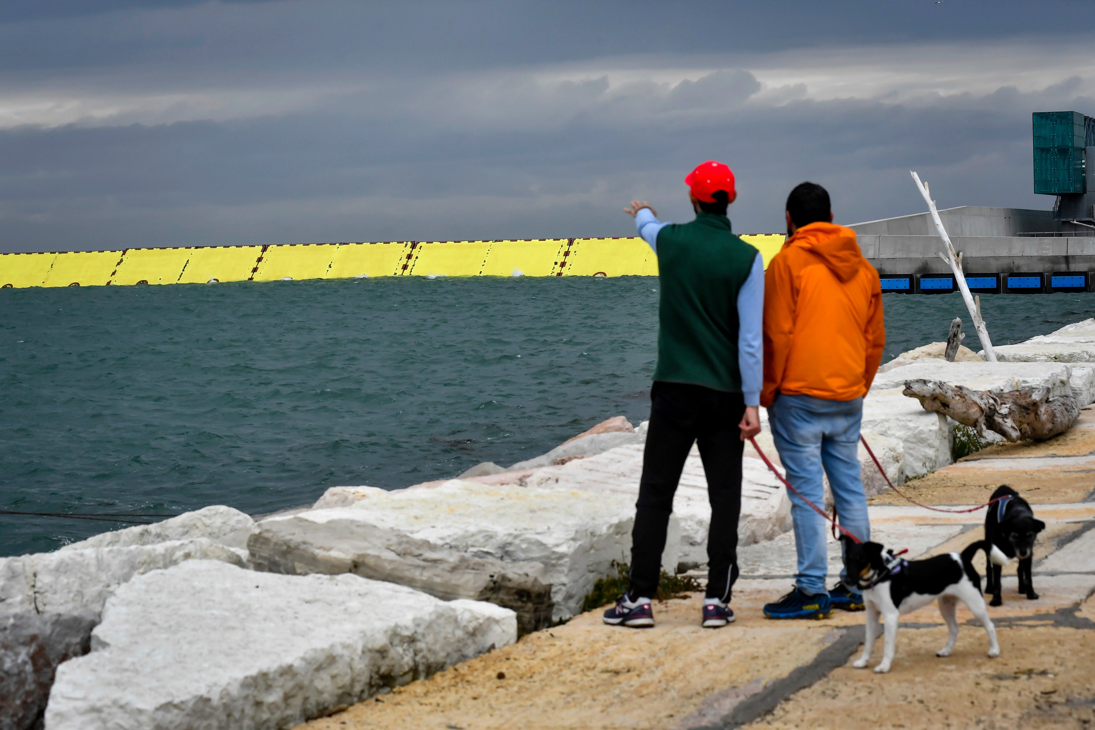 Italy Venice Flood Barriers