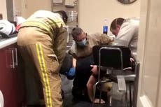 Firefighters called to rescue student from tumble dryer in university halls