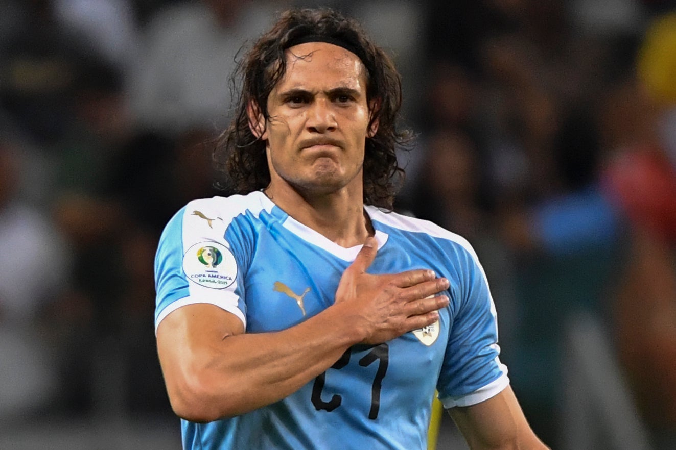 Edinson Cavani is a free agent after leaving PSG