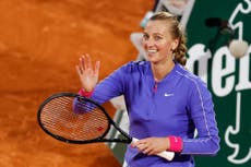 French Open: Petra Kvitova digs deep to see off rising star Leylah Fernandez to reach fourth round