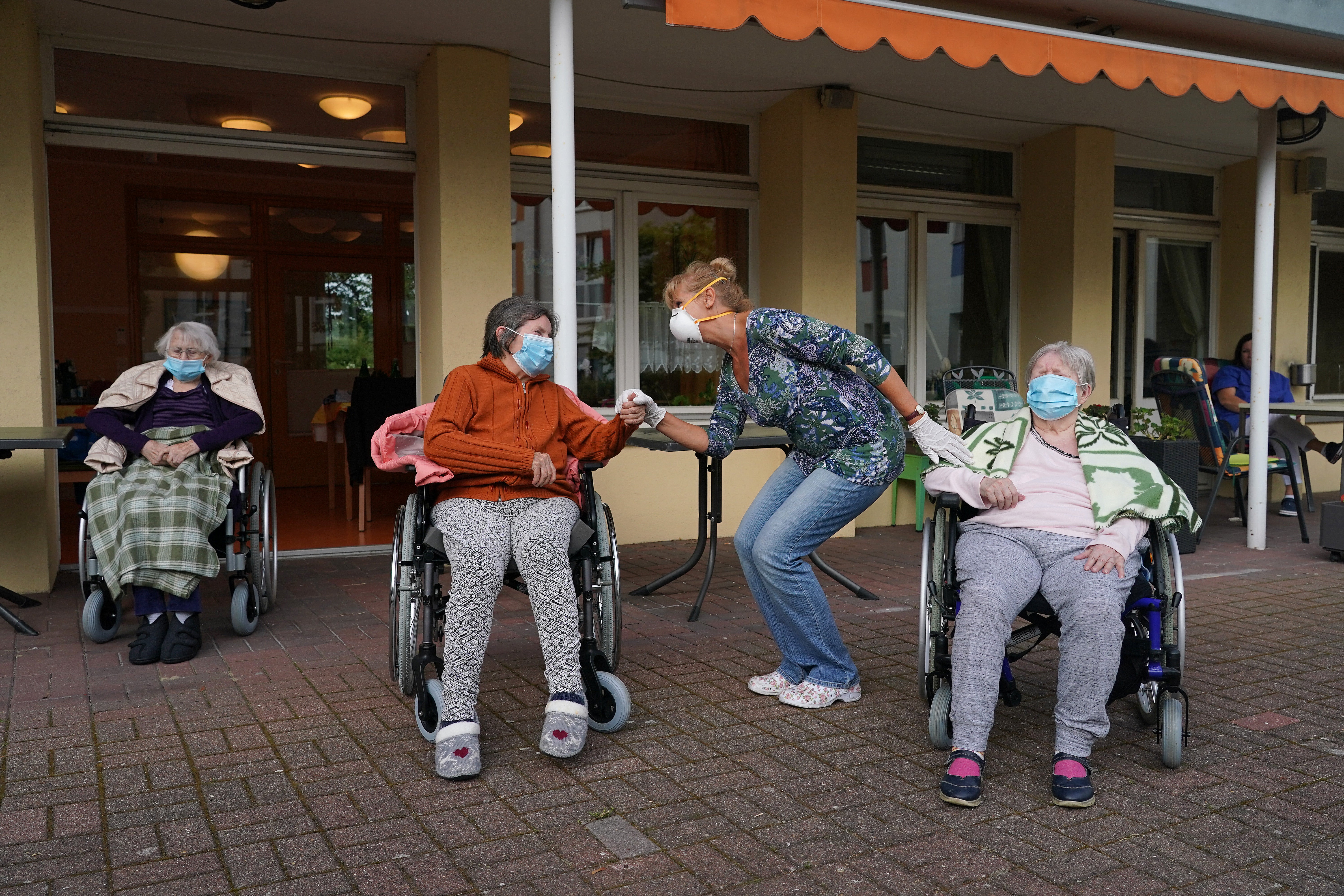 A Berlin nursing home during the coronavirus lockdown