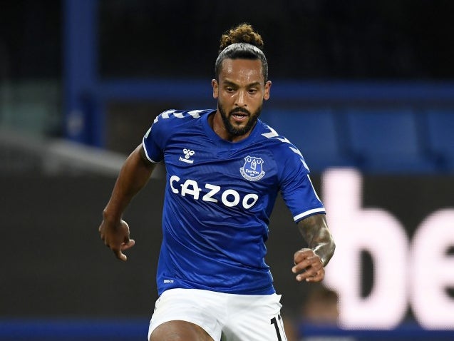 Everton winger Theo Walcott