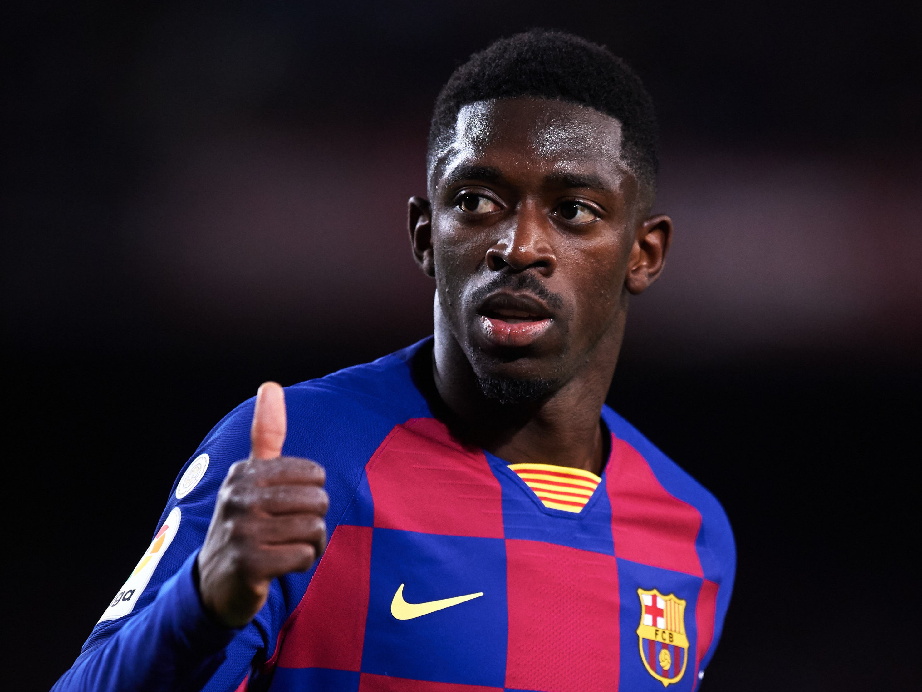 Barcelona forward Ousmane Dembélé