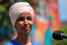 Ilhan Omar hits back at suggestion Biden should suspend campaign