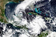 Strengthening Hurricane Delta roars toward Mexico's Yucatan