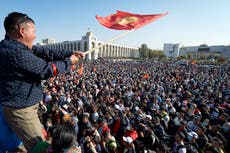Unrest in Kyrgyzstan: govt buildings seized, ex-leader freed
