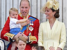 Prince William shares unseen photos of Louis, George and Charlotte playing outdoors in new documentary