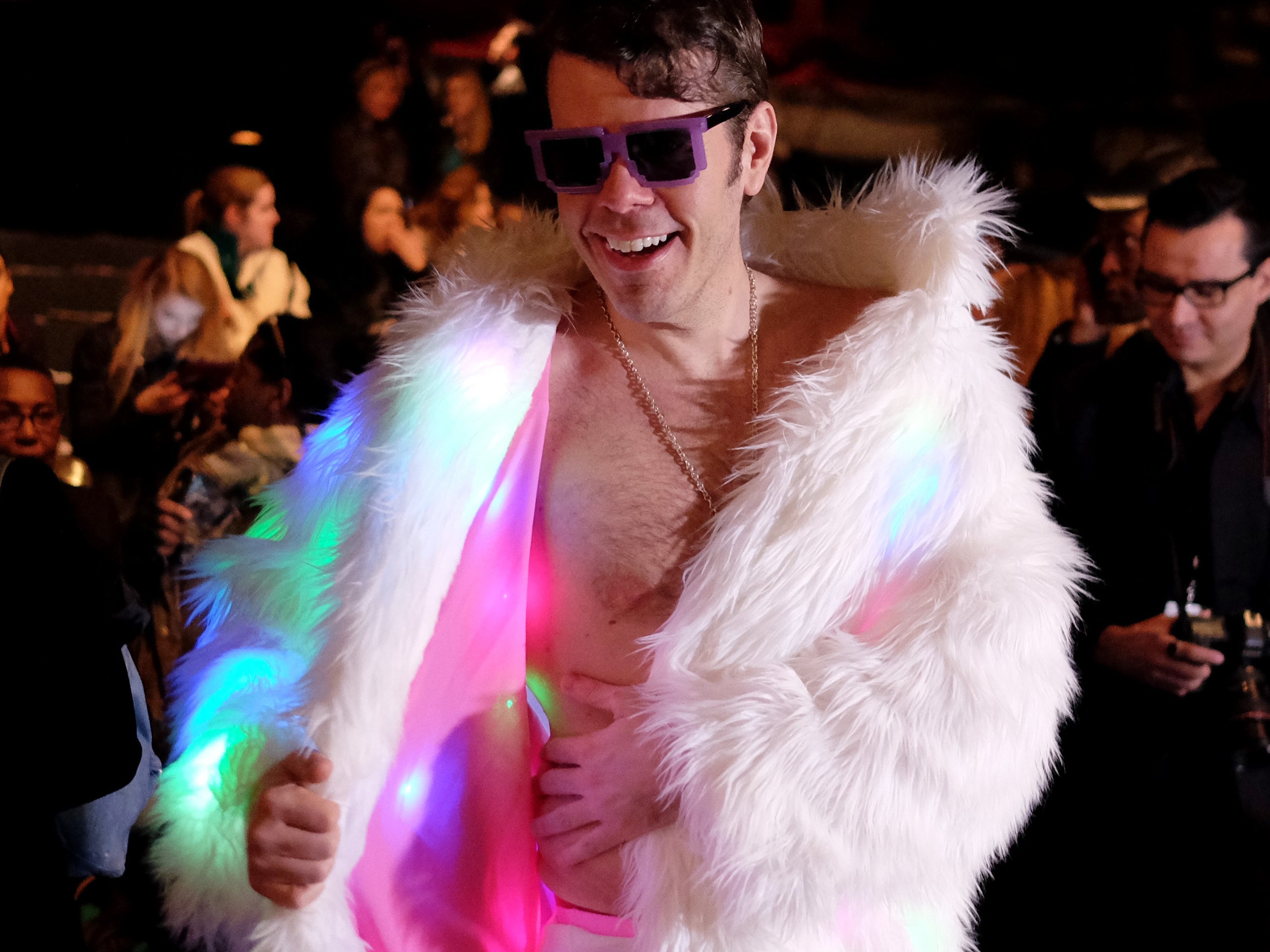 Perez Hilton, pictured at New York Fashion Week in 2016