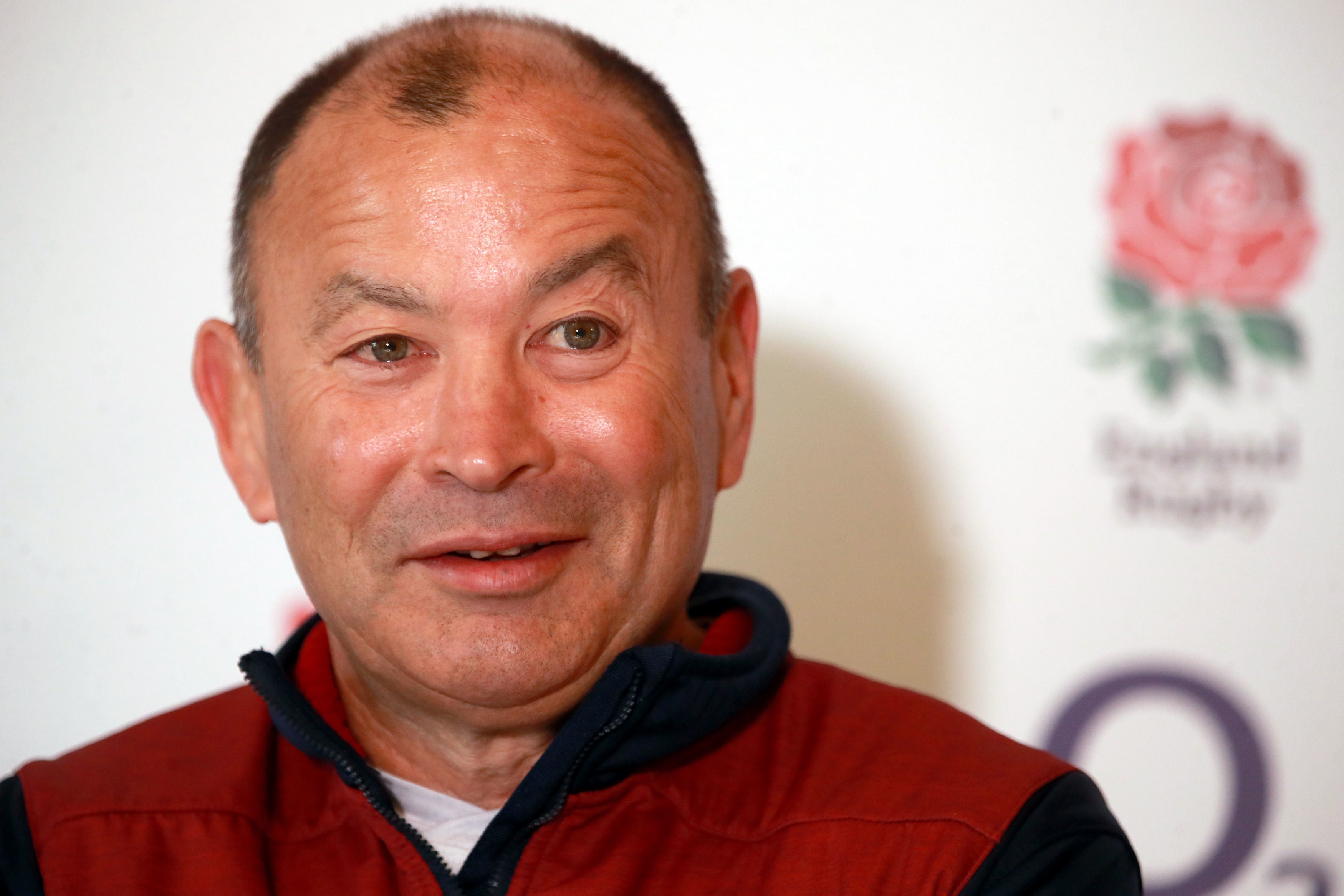 England boss Eddie Jones is waiting on three players' coronavirus tests ahead of their three-day training camp