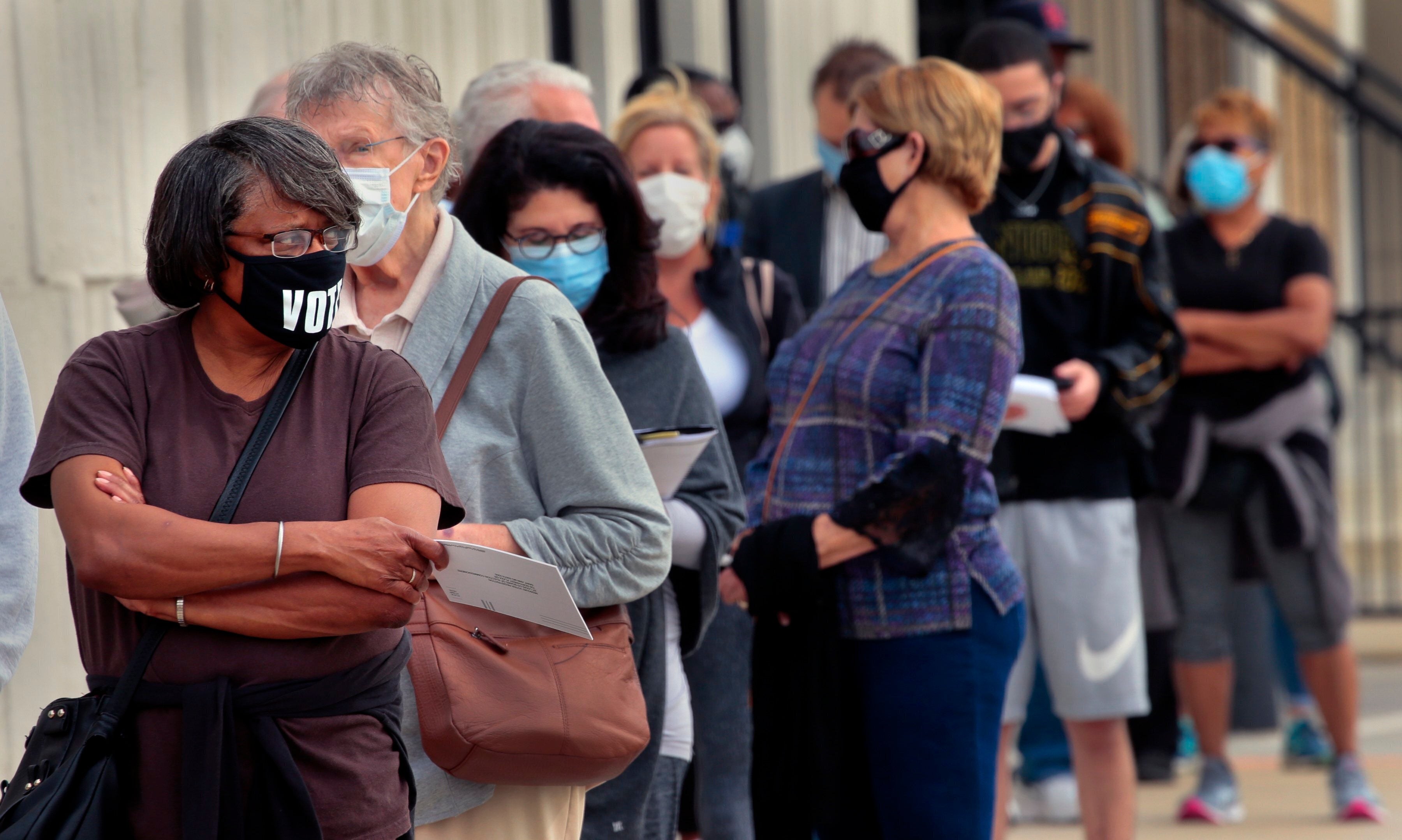 Virus Outbreak Missouri Voting