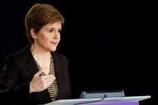 Sturgeon to announce new coronavirus restrictions for Scotland