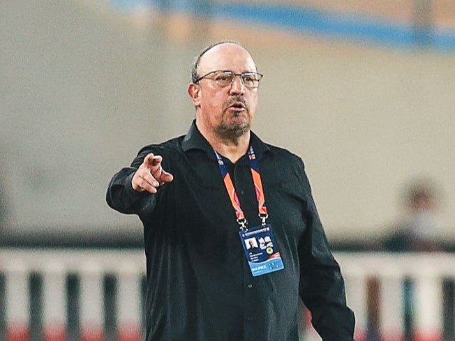 Dalian Pro manager Rafael Benitez