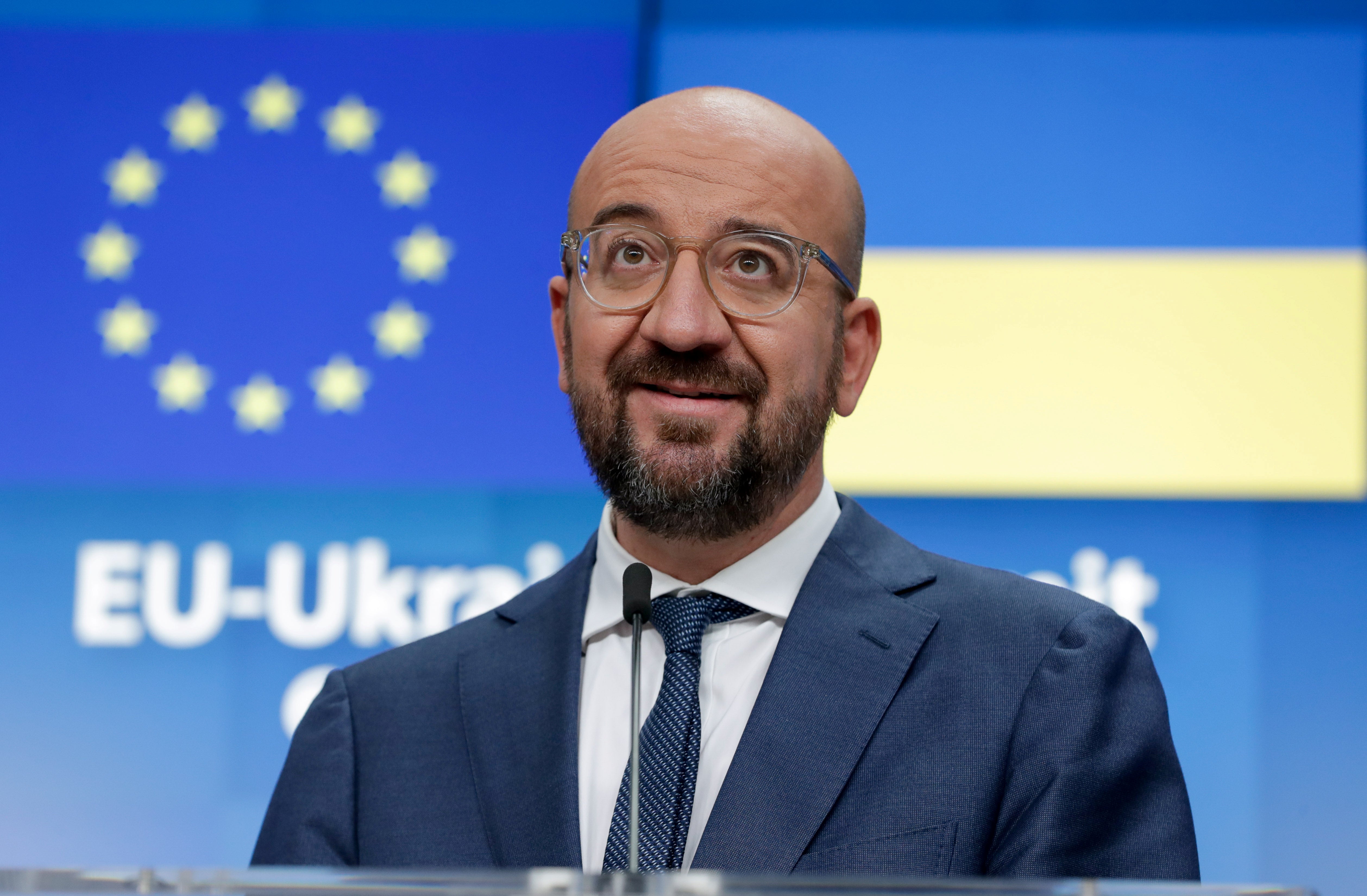 European Council president Charles Michel