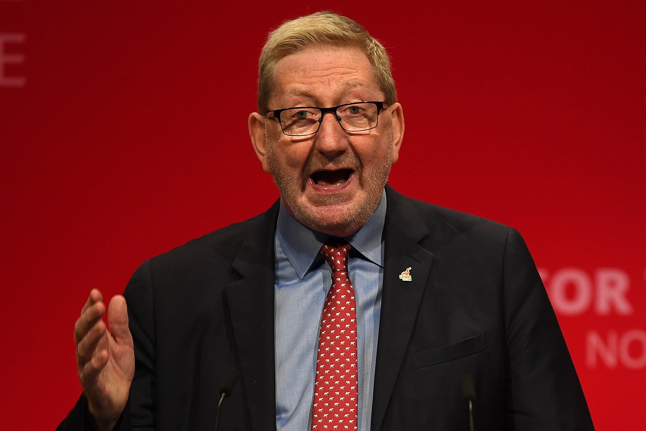 Len McCluskey, general secretary of Unite