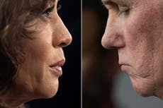 What body language experts will be watching at the Harris-Pence debate