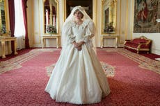 Princess Diana’s wedding dress designer reacts to The Crown’s version