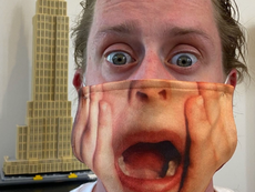 Macaulay Culkin jokes Home Alone mask is ‘flayed skin of younger self’