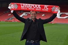 Five years of Jurgen Klopp at Liverpool