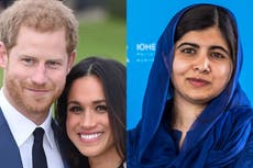 Meghan Markle and Prince Harry join Malala Yousafzai for virtual chat