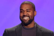 Kanye West shares video holding ‘Vote Kanye’ hats over Pence & Harris