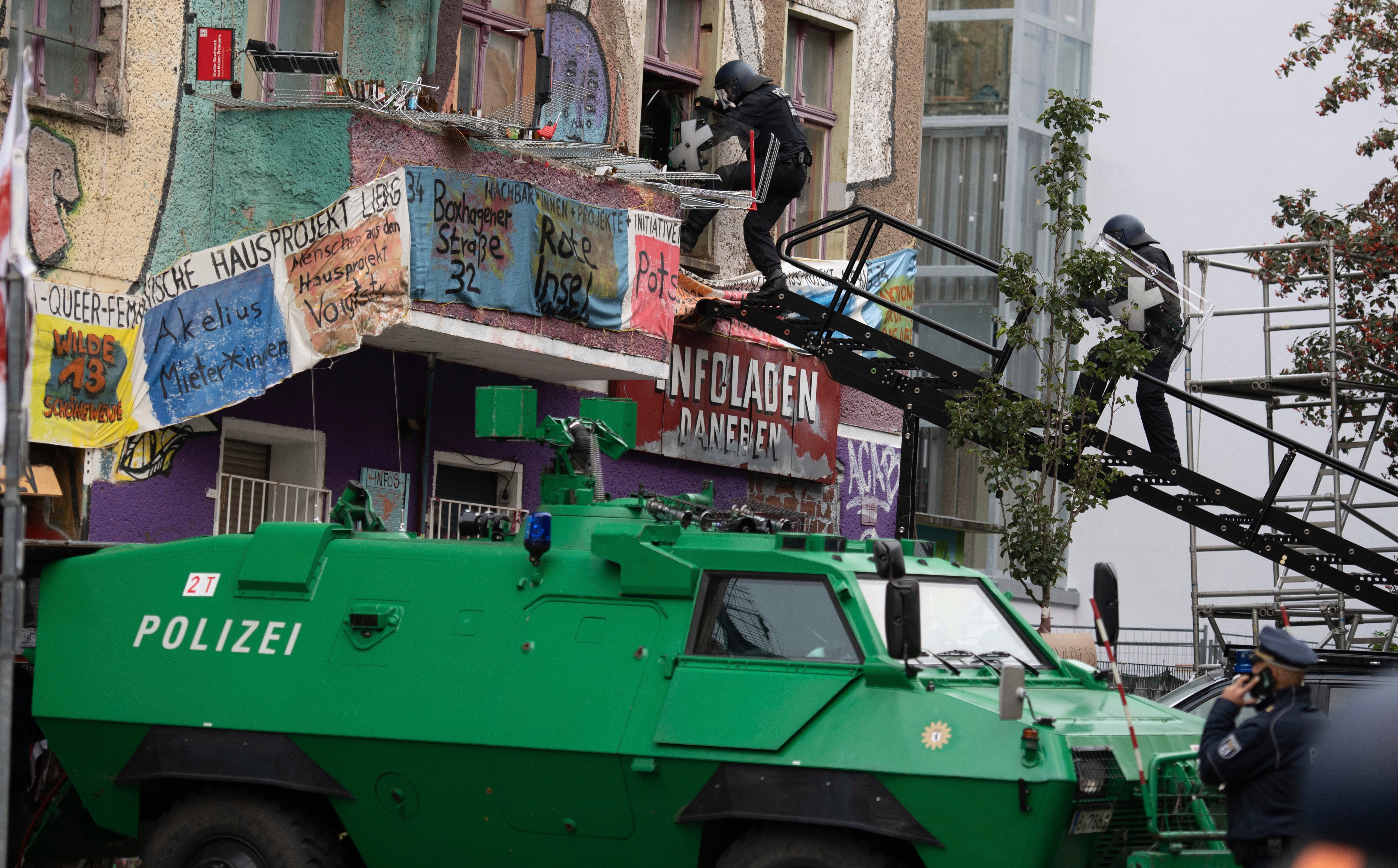 Germany Squat Eviction