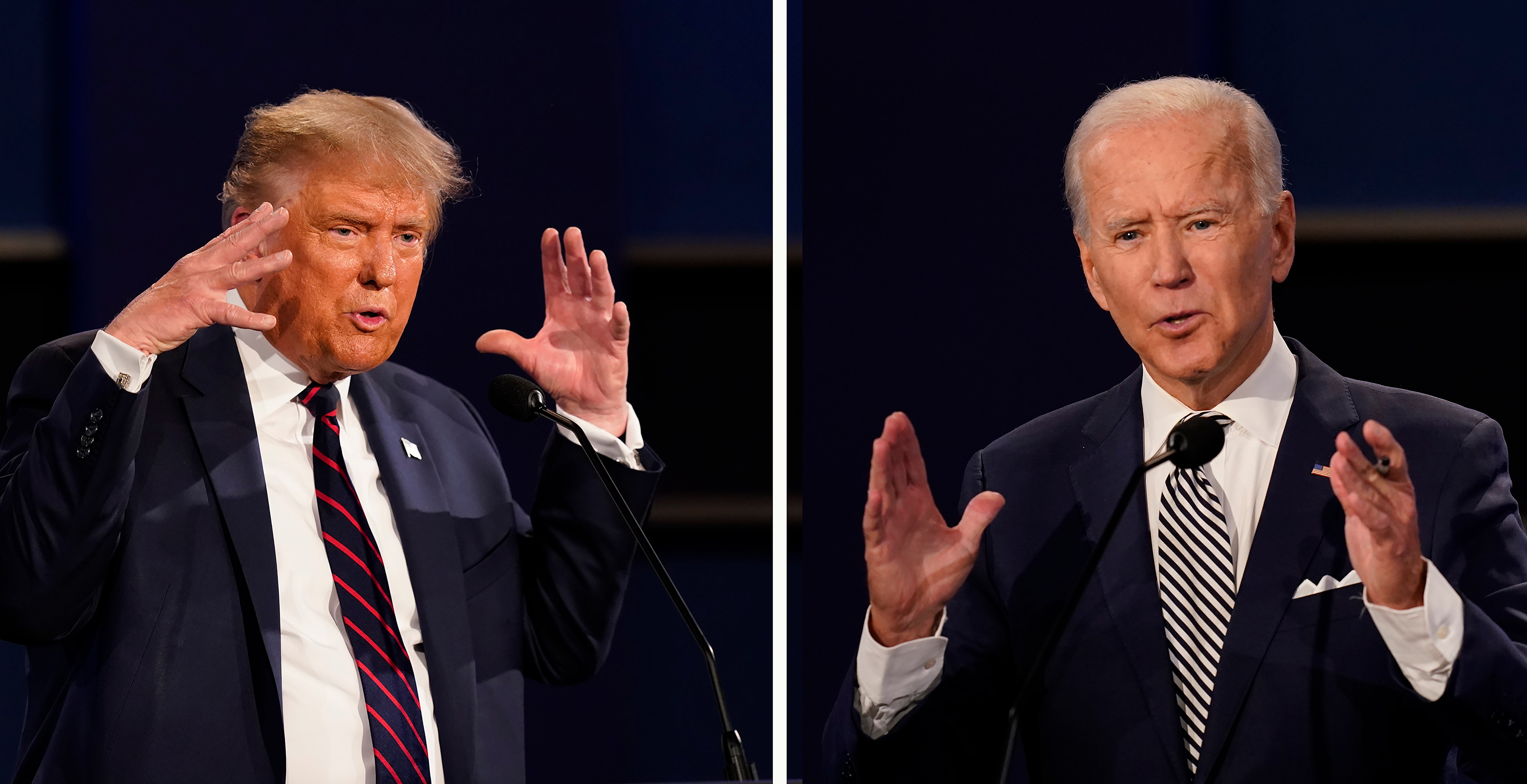 Donald Trump appeared to be way behind Joe Biden in the polls, but the reality was more complicated