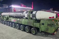 Kim Jong-un unveils missile and threatens to ‘mobilise’ nuclear force