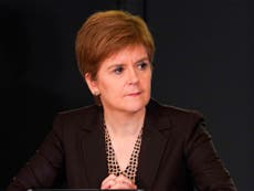 Sturgeon reveals secret texts with Alex Salmond not heard at inquiry