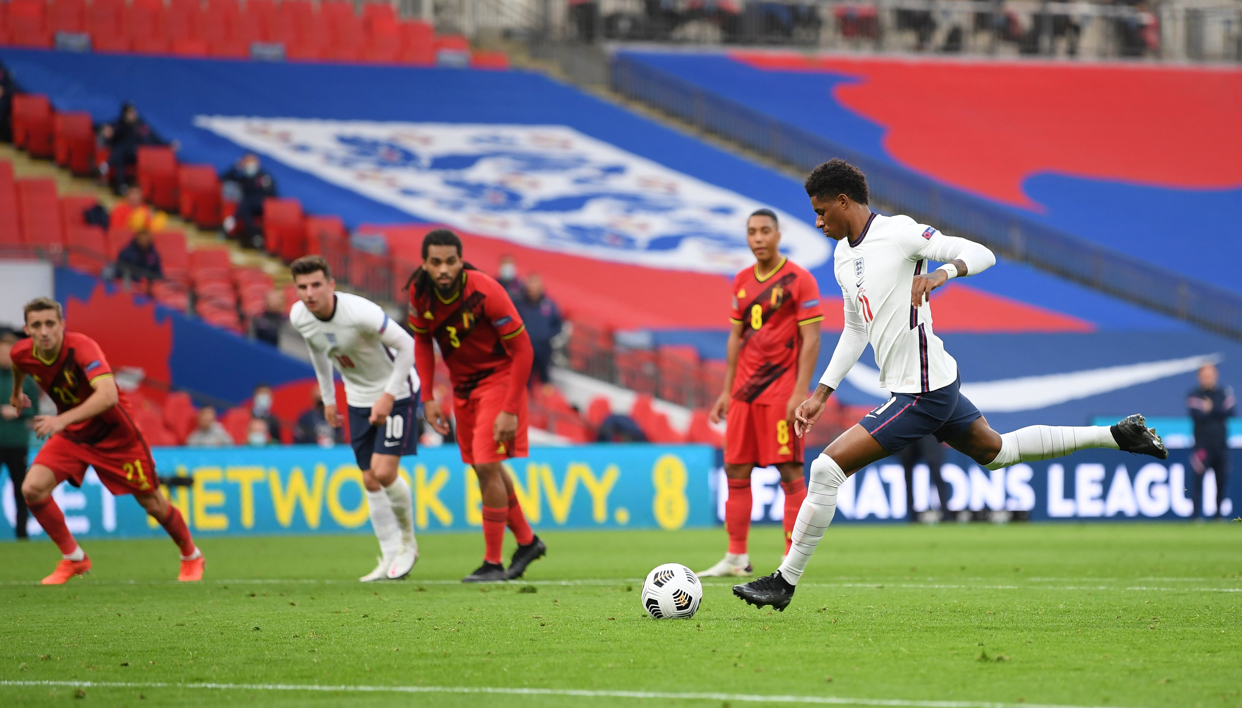 Britain England Belgium Nations League Soccer