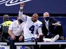 Prescott suffers horrific ankle injury in Cowboys’ win over Giants