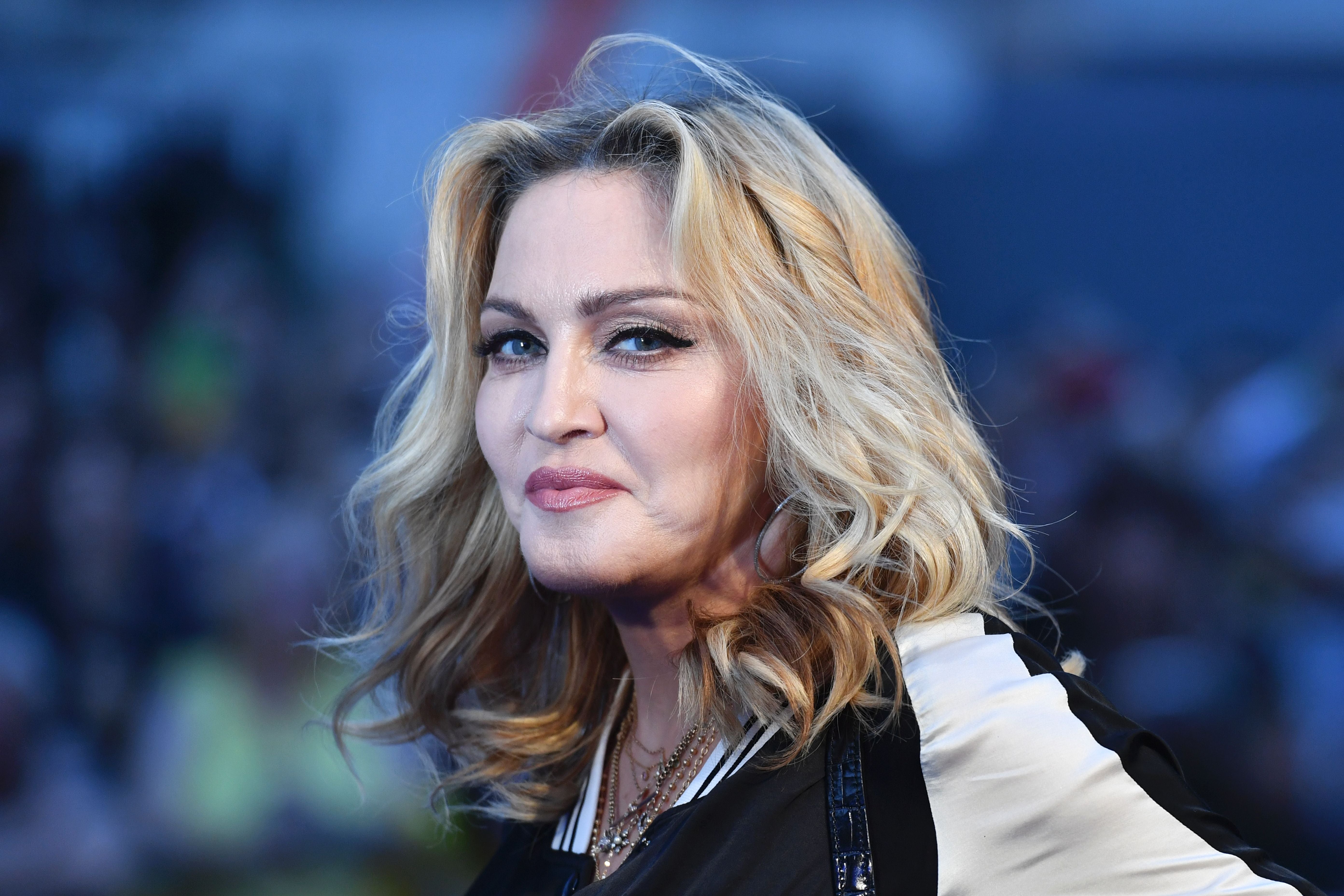 Madonna at a film screening in London on 15 September 2016