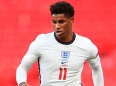 Rashford ‘proud’ of MBE and reveals round of applause with England