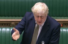 Boris Johnson unveils three-tier local lockdown system