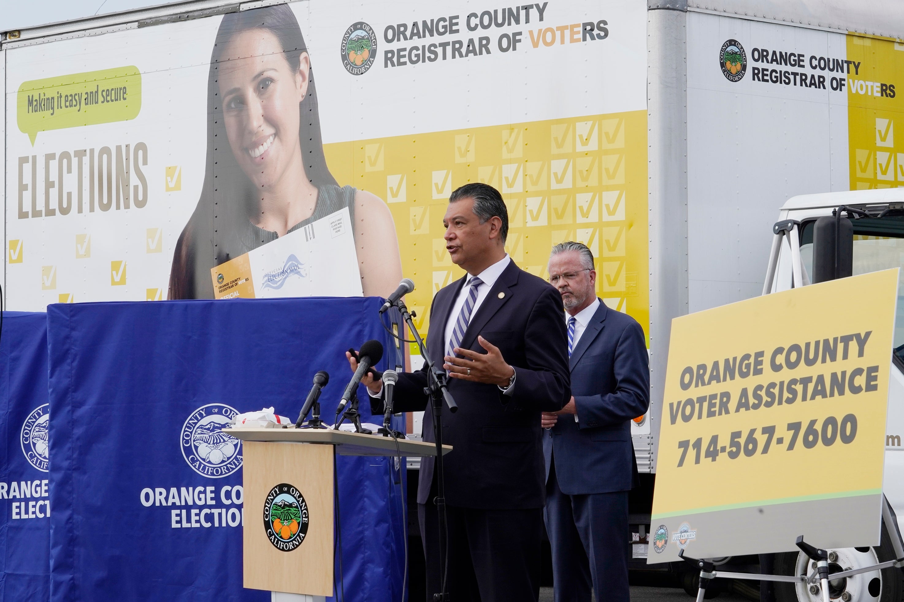 California Election Unofficial Boxes