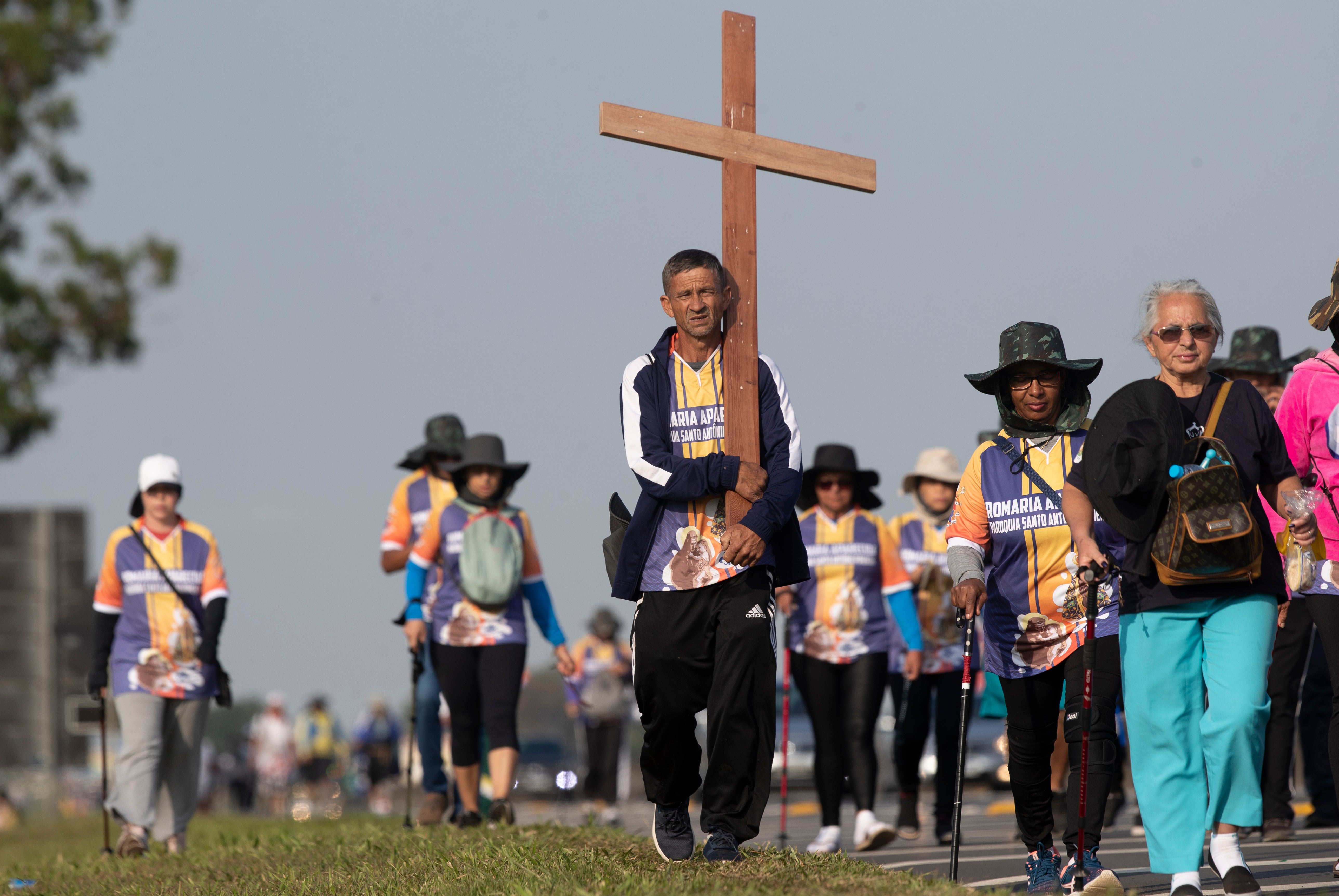 Virus Outbreak Brazil - Religion