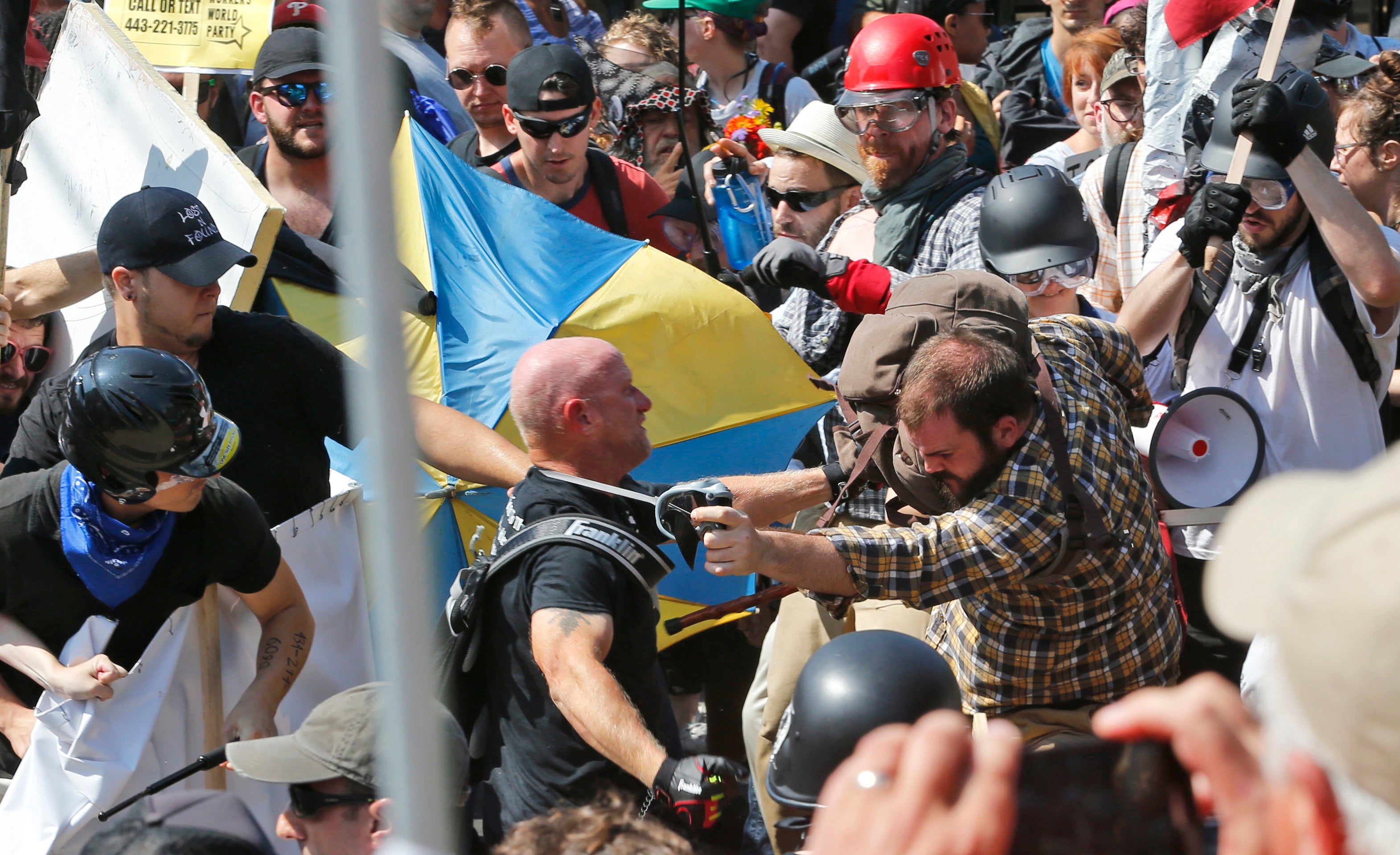 Confederate Monument Protest Riot Case