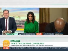 Mike Tyson sparks concern with ‘uncomfortable’ GMB interview