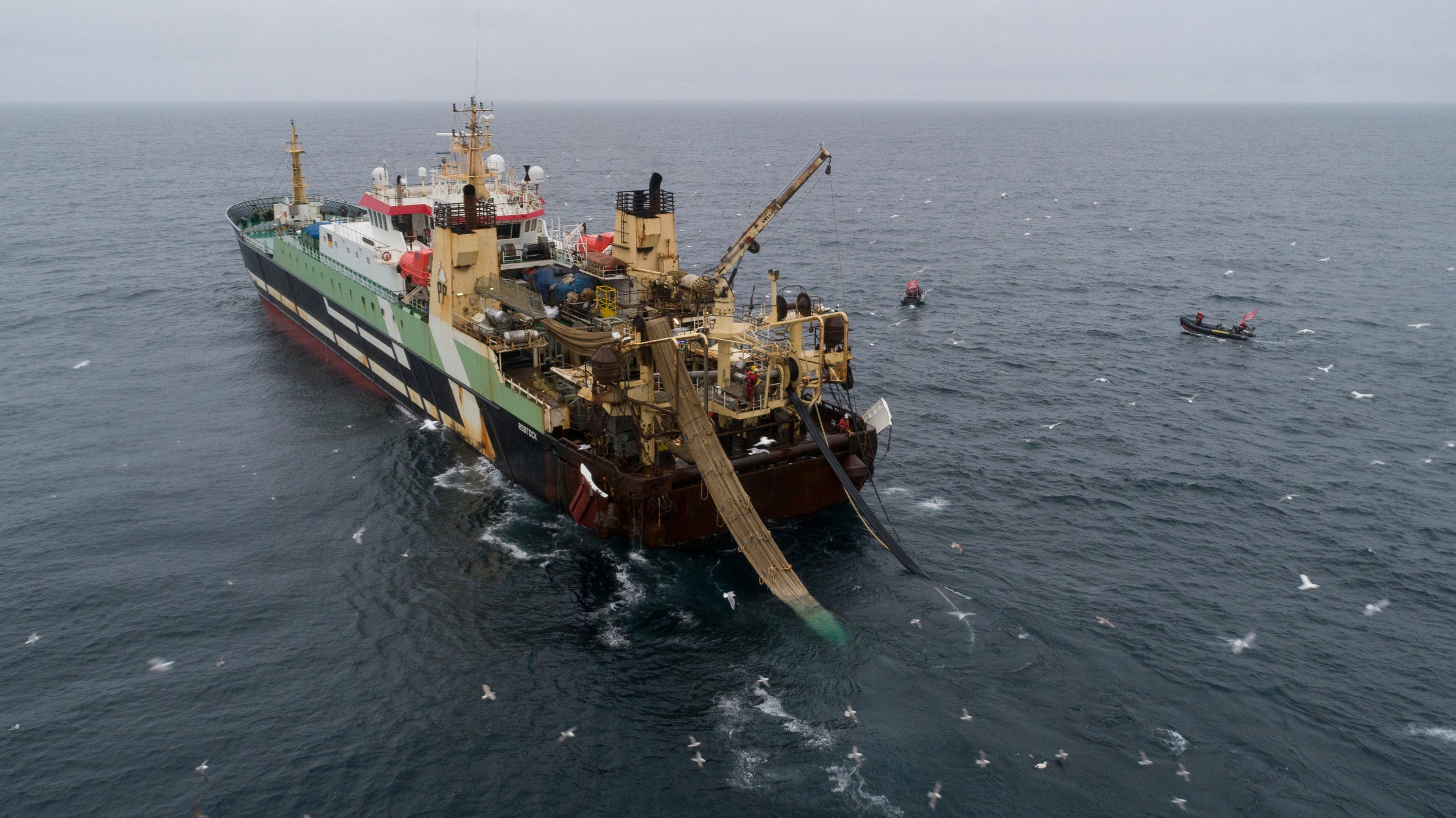 Activists board supertrawler in North Sea ‘protected waters’
