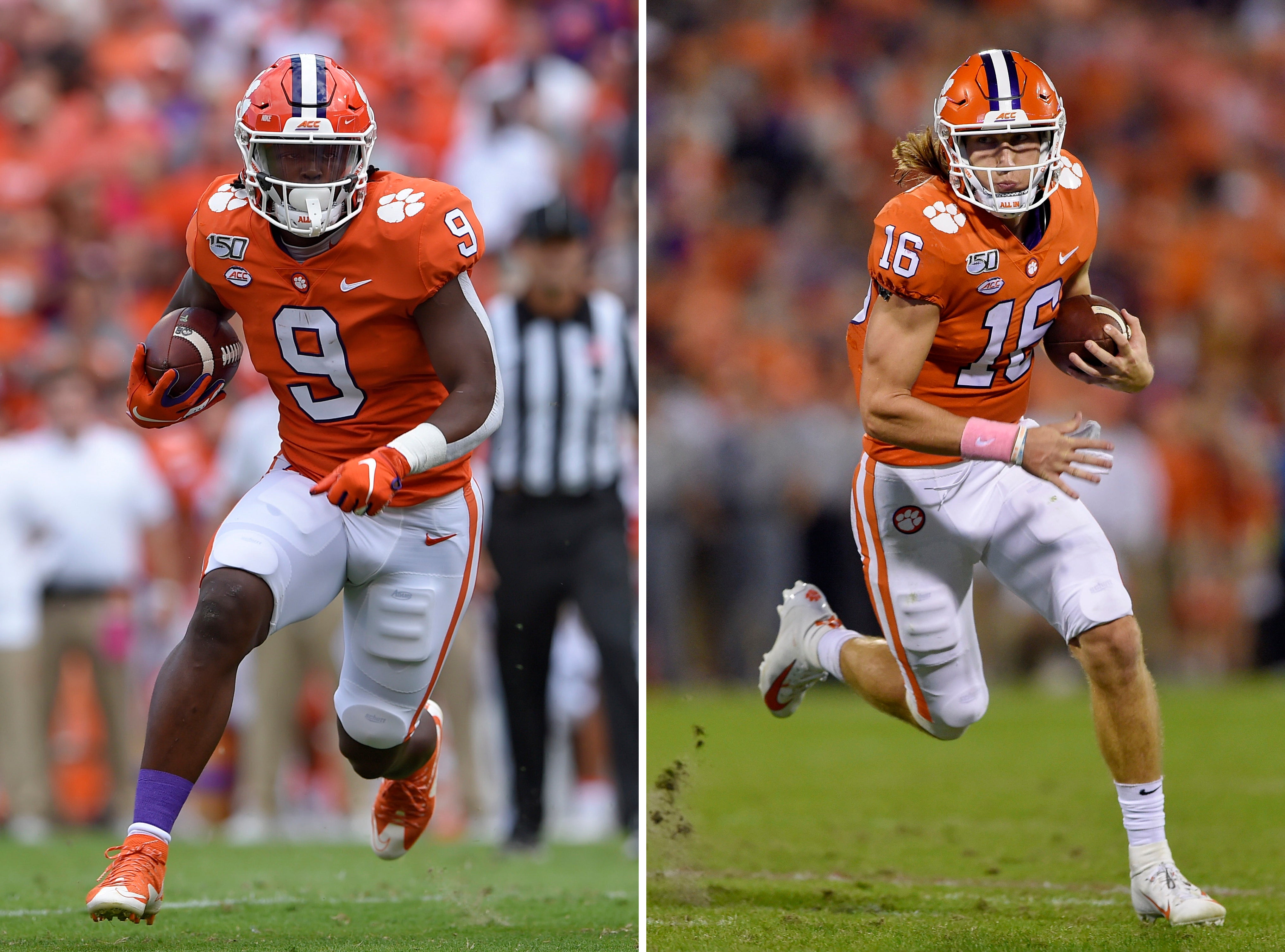 Clemson Heisman Backfield Footbasll