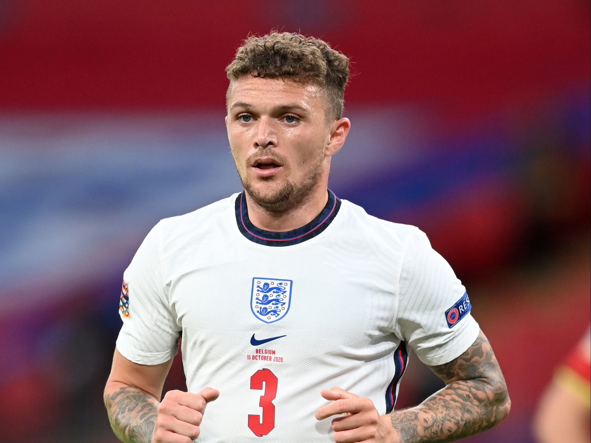 Kieran Trippier will miss England’s Nations League clash with Denmark due to an FA betting hearing