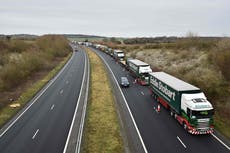 Portaloos for lorry drivers mired in post-Brexit chaos, minister says