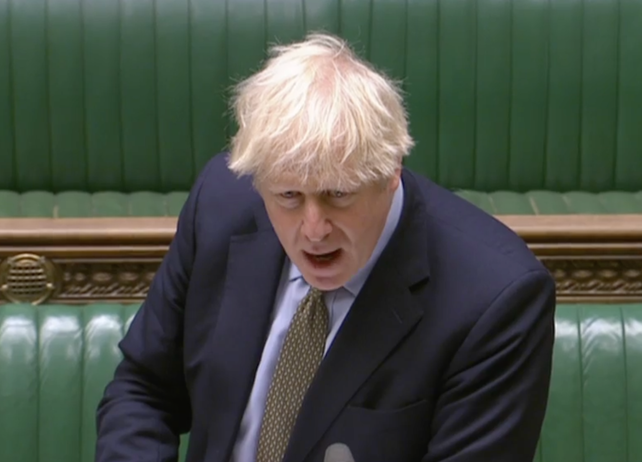 Boris Johnson is under pressure from the 'economy first' faction of his own party