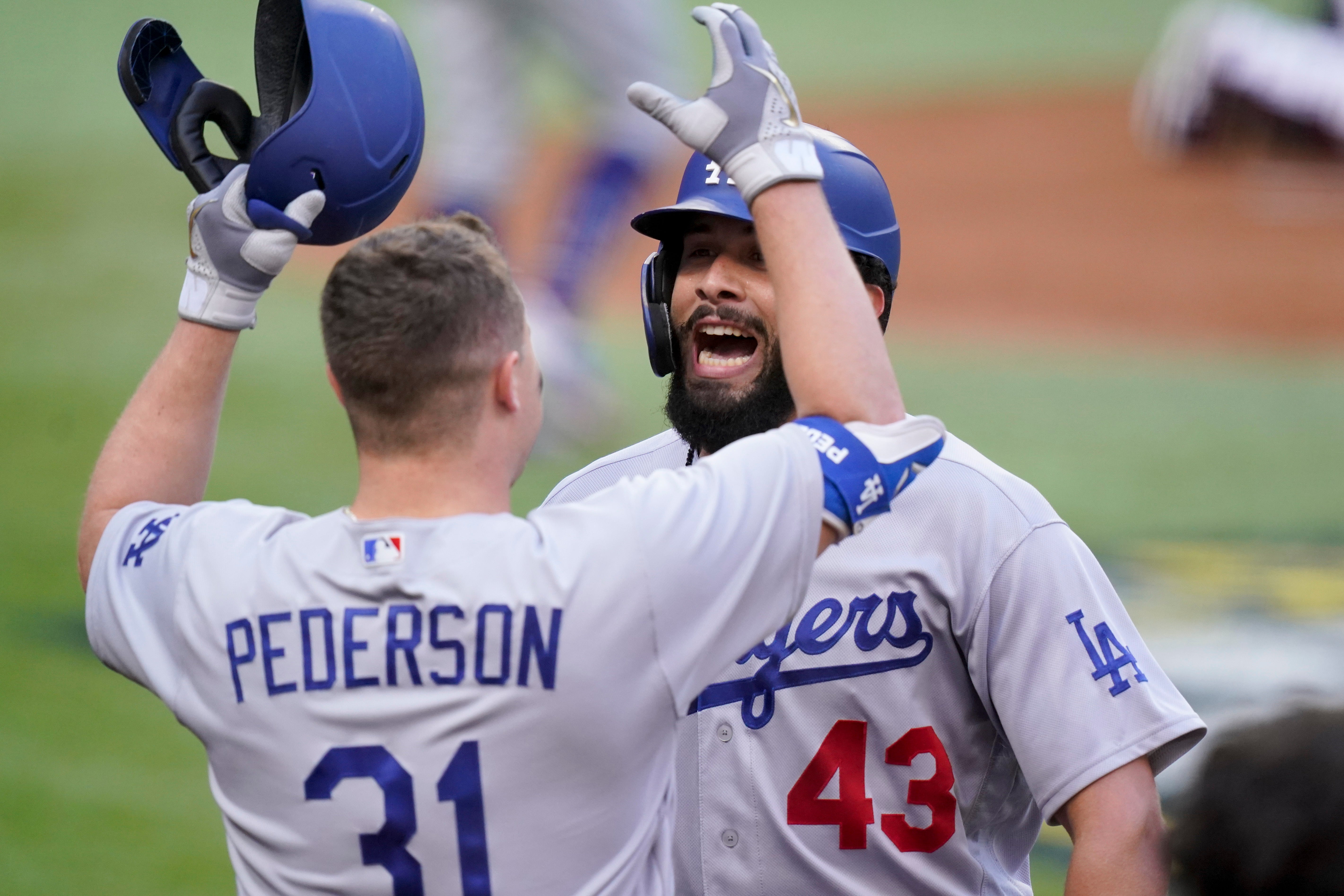 NLCS Dodgers Braves Baseball